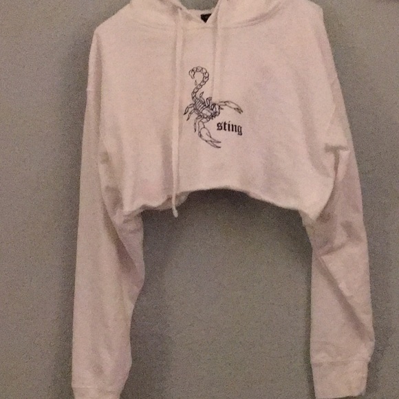 Cropped ‘Sting’ Hoodie - Picture 1 of 3